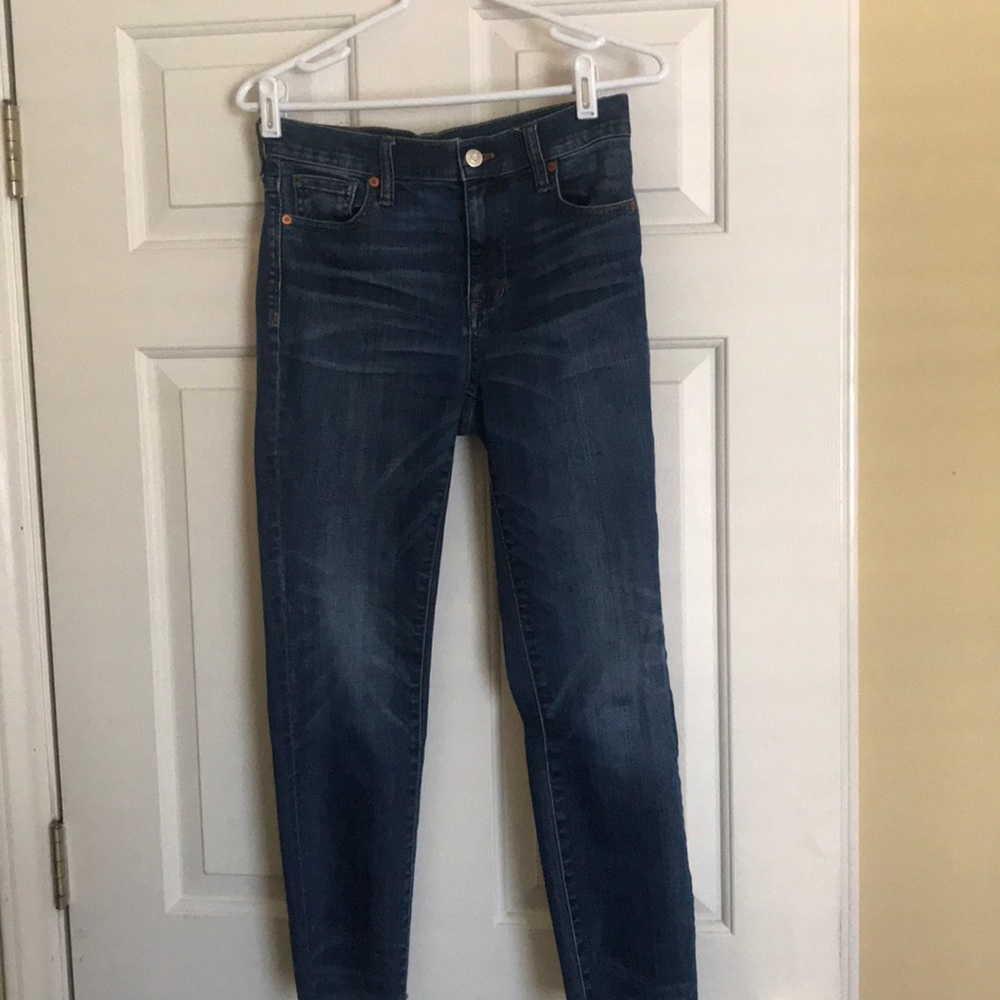 Madewell High Riser Skinny Jeans